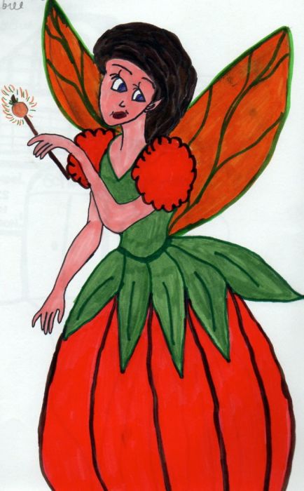 Pumpkin Fairy by ElmaBree